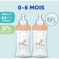 Miniatyrbild 3 av 3: Set med nappflaskor Dodie 3 uds