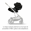 Miniatyrbild 4 av 5: Bilstol Cybex Svart 0+ (de 0 a 13 kilos) Barn ECE R129