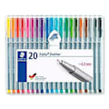 Miniatyrbild 2 av 2: Tuschpennor Staedtler Triplus Fineliner Multicolour (10 antal)