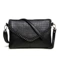 sort (ca. 26*5*18cm) skuldertaske designer tasker kendte mærke dametasker håndtasker crossbody tasker til kvinder aftentasker damer pu