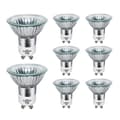 GU10 Halogenlampor 50W Dimbar-220V GU10 Halogen Spotlights-2800K Varmvit-700 Lumen (8-pack)
