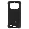 Matte etui til Oukitel WP5/WP5 Pro, blød fleksibel TPU anti-ridsebeskyttelse - sort
