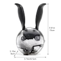 Miniatyrbilde 4 av 5: Salt Shaker Type Black Pepper Mill Grinder Akryl