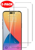 [2-PACK] iPhone 16 Skärmskydd i Härdat Glas 50