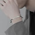 Miniatyrbillede 4 af 4: CTDWNT Lad ikke de hårde dage vinde armbånd til kvinder og mænd, inspirerende sort2 en stor Black2 onesize