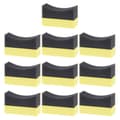 Fälgborste, bilvaxningsdyna, bärbar däckpolerare, bilvårdsprodukter. 10-pack