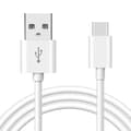 Samsung S20 ULTRA Laddare USB-A till USB-C - Snabbladdare 1M - Vit vit white