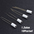 Pikkukuva 1 / 5: 10 kpl / set DIY Rebuild keraamiset kelat 1,2 ohm lämmityskelat Tee itse