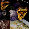 Pikkukuva 5 / 8: Bones Armor Warrior Skull Design High Wine Glass Goblet Cup Dri