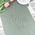 Miniatyrbild 7 av 8: Charm Tofs Hjärthänge Boot Shoe Chain Smycken för trendiga S D