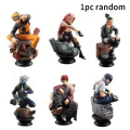 Miniatyrbillede 1 af 8: 7CM Seks Karakterer Anime Model Dukker Figur Sasuke Gaara Kaka P1
