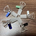 Pikkukuva 3 / 5: 14 mm laboratorio kirkas lasi borosilikaattikahva suppilo tyyppi keula White