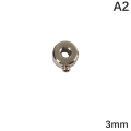 Miniatyrbilde 1 av 8: Trebearbeidingsverktøy Drill Limiter Dybde Stop Krager Ring Positio 3mm