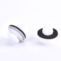 Miniatyrbillede 5 af 5: 50 stk Universal Auto Fastener Clips Fastholdelse af dørpanel Clips White