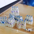 Miniatyrbilde 4 av 8: 12 harpiks minisimulering mineralvannflaske modell dukkeleker H A3