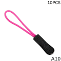 Miniatyrbillede 1 af 8: Nye 10 stk. lynlåstræktrækker End Fit Rope Tag Replacement Clip A10
