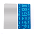 Miniatyrbillede 4 af 5: Søm Stempling Plader Udskrivning Stencil Manicure Art Stamp DM1