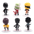 Miniatyrbillede 5 af 5: 6 stk/sæt Naruto Shippuden Anime Action Figur Model