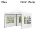 Miniatyrbillede 1 af 8: Udendørs fest regntætte Oxford stoftelte Garden Shade Top Ten White Roman Window 3x2m