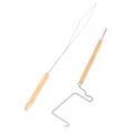 Miniatyrbilde 7 av 8: Fiske Fluebinding Spoleholder Bodkin Hackle Plier Dubbing Twi D