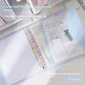 Miniatyrbild 4 av 8: 1/4/5 st A4-mapp Transparent avtagbar databok Student A1