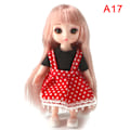 Miniatyrbild 1 av 5: BJD CASUAL Docka Fritidsmode Prinsessan Kläder Kostym Accessoarer A17