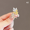 Miniatyrbillede 1 af 8: Mode Luksus Hjerte Brocher Til Kvinder Crystal Lapel Pin Cloth A2