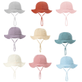 Pikkukuva 4 / 8: Baby Cotton Bucket Hat Uudet Lasten Ulkolippikset Unisex Print Multicolor