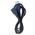 Pikkukuva 1 / 8: 1kpl musta USB Charging Advance Line -johdon latauskaapeli For/SP/G