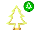 Miniatyrbillede 1 af 8: 3V LED COB Grønt Lys Juletræ Filament Candle Diode DIY