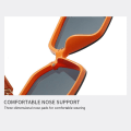 Miniatyrbilde 7 av 8: Anti-ultrafiolett Damesolbriller Mote Stor Frame Driving Coffee