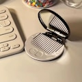 Miniatyrbillede 2 af 8: e Chokoladekageformet rund lommespejl Mini Foldbar Mak Coffee