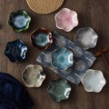 Miniatyrbillede 2 af 8: 1 Stk Keramisk Smagsfad Blomsterform Porcelænsnøddefad Lille N2