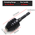 Miniatyrbild 1 av 5: Borrchuck Keyless Impact Driver Adapter C