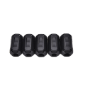 Miniatyrbillede 1 af 4: 5 stk 3,5 mm støjdæmper EMI RFI Clip Choke Ferrit Core Cab black