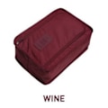 Pikkukuva 1 / 8: Matkakengät Organizer Kätevä Nylon Vedenpitävä Matkalaukku Wine red