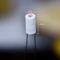 Pikkukuva 4 / 5: 10 kpl / set DIY Rebuild keraamiset kelat 1,2 ohm lämmityskelat Tee itse