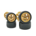 Pikkukuva 1 / 8: 1sarja 1/64 metalliseosauto iso pieni pyörä BSC-D Serie 10,8mm+12,8mm F