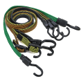 Miniatyrbilde 5 av 5: Nye Elastikk Gummi Bagasje Tau Cord Kroker Sykler Rope Tie Bicy A1