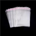 Miniatyrbilde 3 av 8: 100 stk/pose OPP Clear Seal Selvklebende plastsmykker Hjem Pa 9*13CM