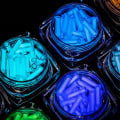 Miniatyrbillede 4 af 5: 1PC Glas lysende rør fingerspids gyro lysende stang udendørs sig Green