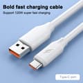 Miniatyrbilde 1 av 8: Nylon Type C USB-kabel 240W Superrask lading USB C Telefonlader C2