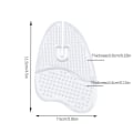 Miniatyrbillede 8 af 8: 1 Par Flip Flops Sandaler Puder Pad Tå Forfod Indsætter Sko