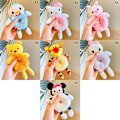 Pikkukuva 2 / 8: Talvi e Pehmo Sarjakuva Animal Scrunchie Naiset Tytöt Lapset Elasti A2