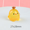 Miniatyrbillede 1 af 5: Ny natlampe stereo krone kylling håndlavet diy natlampe d Light yellow