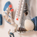 Miniatyrbillede 5 af 7: Træankertermometer Håndværk Kunst Vægophæng Krog Meter Gaug