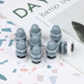 Miniatyrbillede 5 af 5: 27 mm Enkelt lige remskive Runner Wheel Brusekabine Glidende G 4*2.7cm