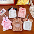 Miniatyrbillede 4 af 8: Bear Plush Photocard Holder Kpop Idol Photo Holder Girl e Keyc A4