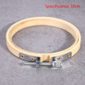 Miniatyrbillede 1 af 8: Bambus Ramme Broderi Hoop Ring DIY Broderi Maling Cross 36cm