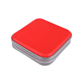 Miniatyrbillede 1 af 5: 1Pc CD Case Bærbar Vandtæt Kompression CD Pakke 40 Disc Red